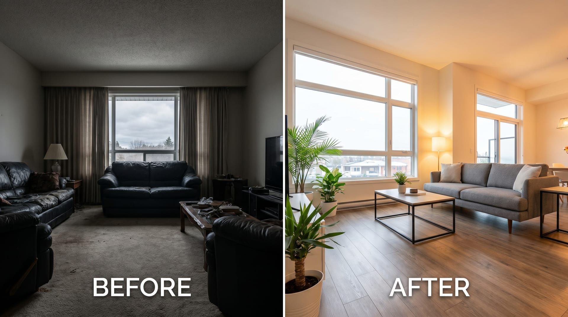 Real estate photo editing tips cover showing a professionally edited luxury home exterior