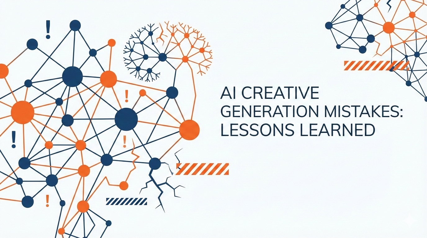 5 Common AI Creative Generation Mistakes - Visual Guide