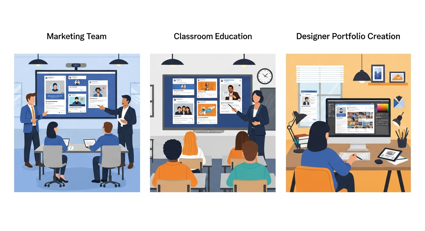 Use Cases for Fake Facebook Post Generator