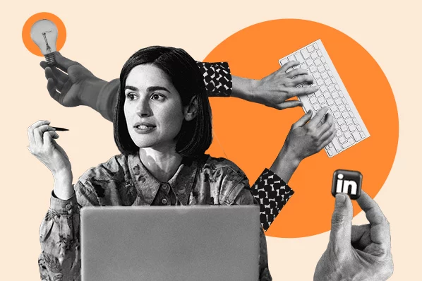 Example LinkedIn post