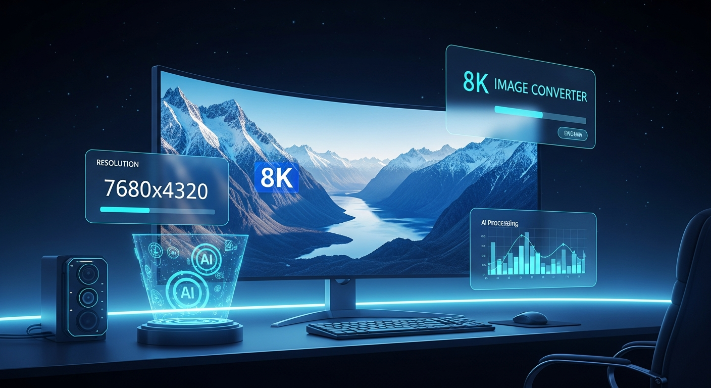 HD Image Converter - 8K Resolution Technology