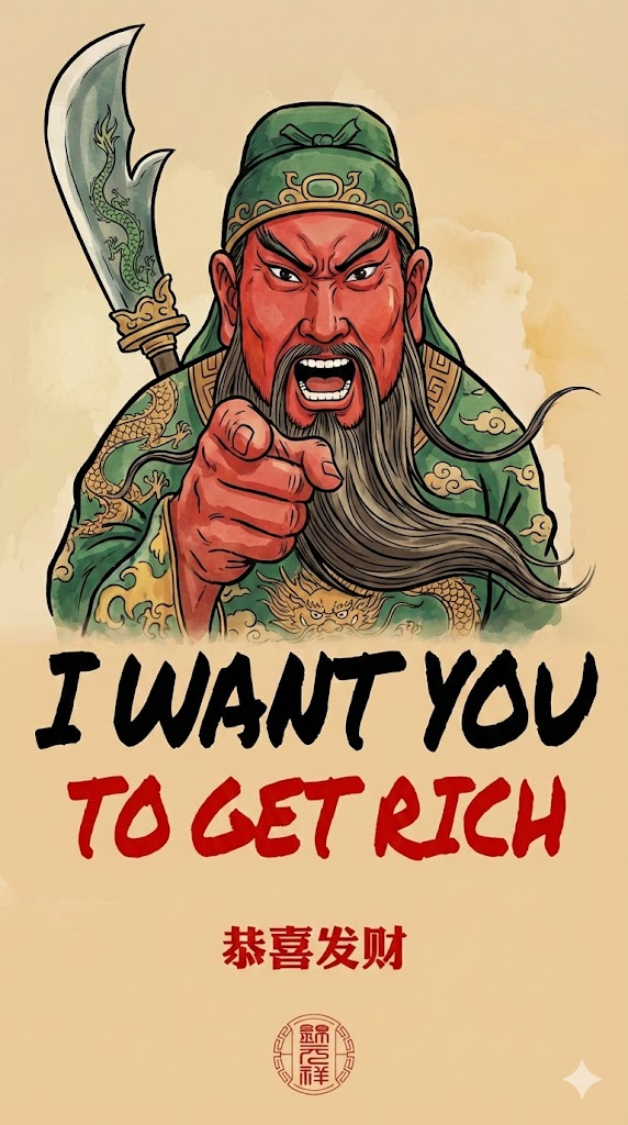 Western God of Wealth Guan Yu