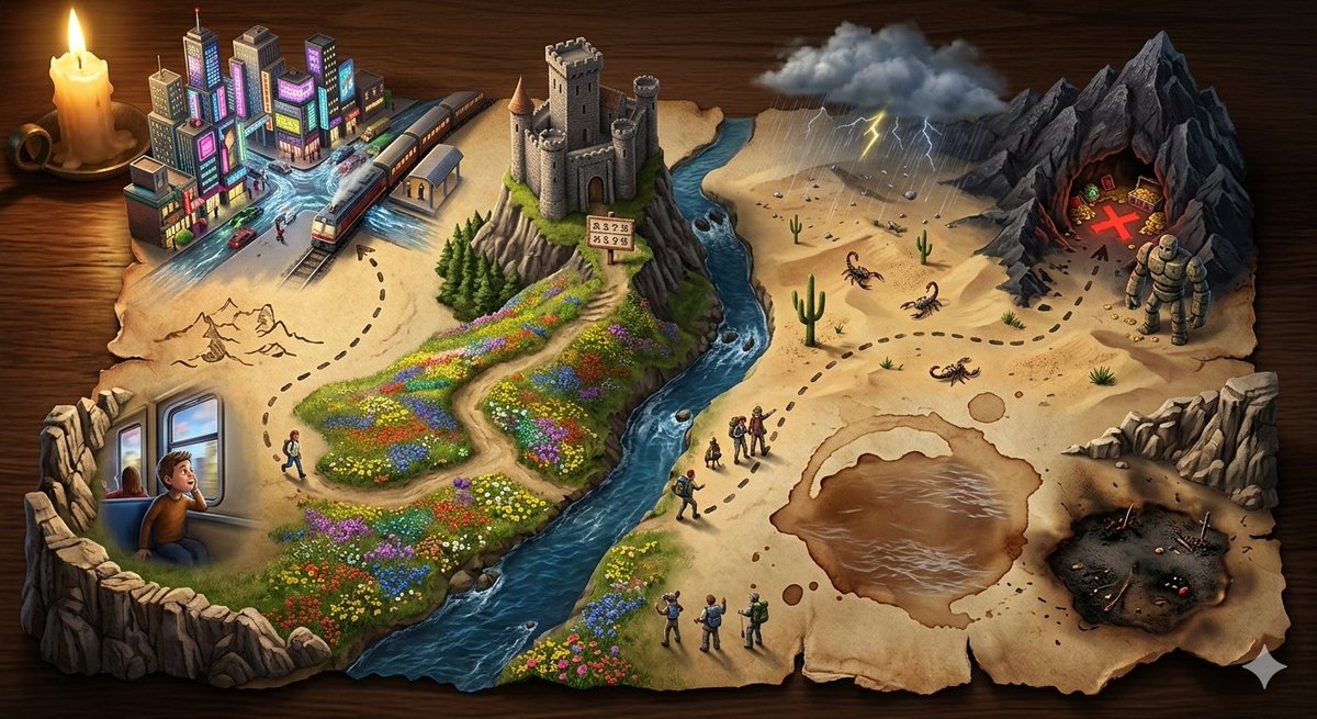 Treasure Map Adventure Prompt for Nano Banana 2