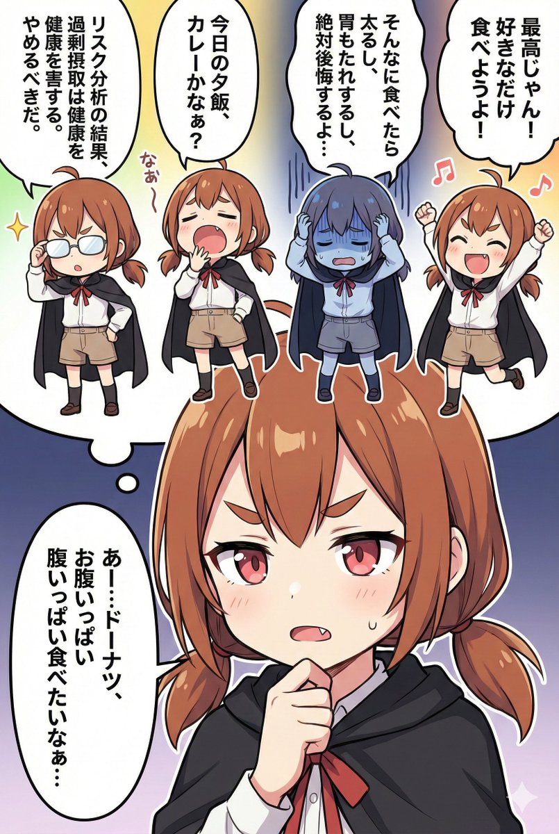 Character Inner Monologue Comic Prompt (Japanese)