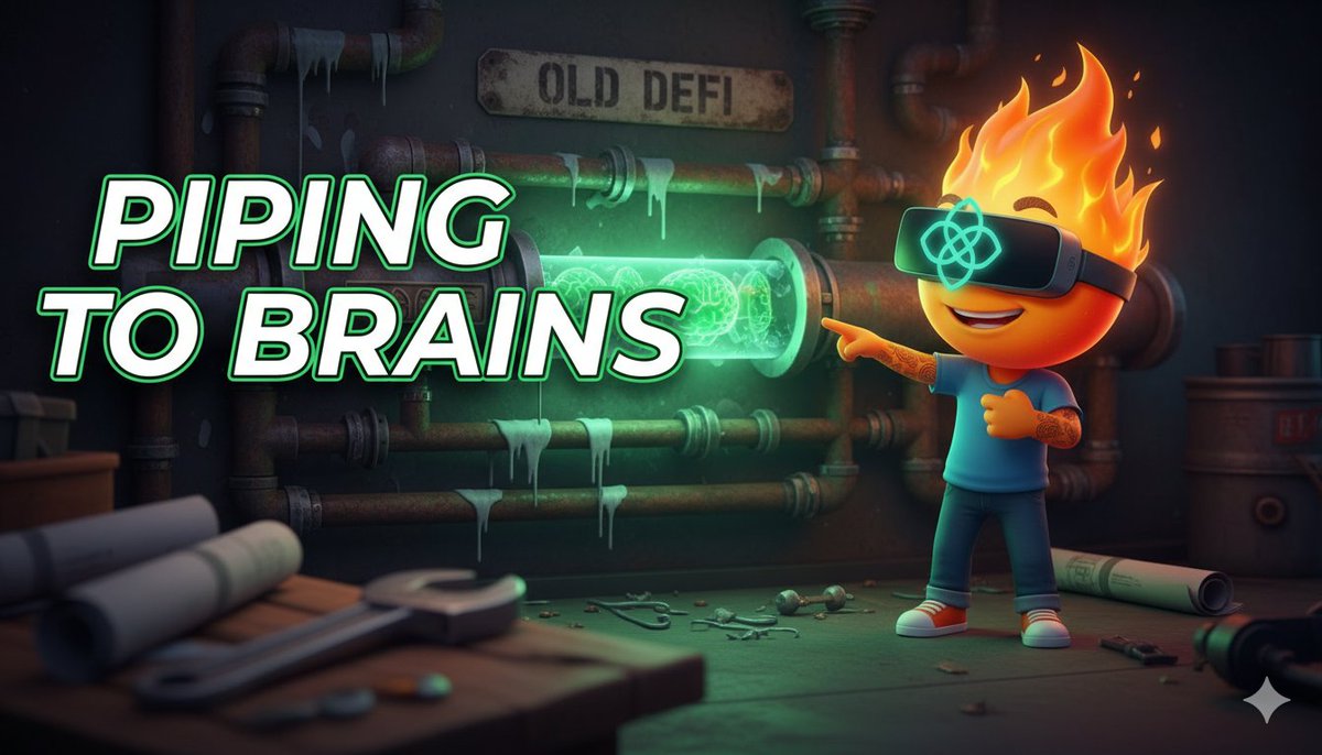 3D Pixar-Style Hook Image: Programmable Money to Intelligence - 1