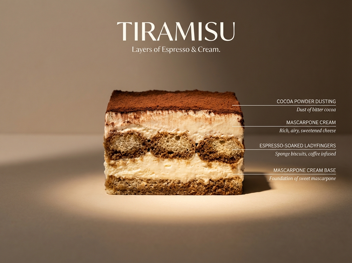 Architectural Tiramisu Cross-Section - 1
