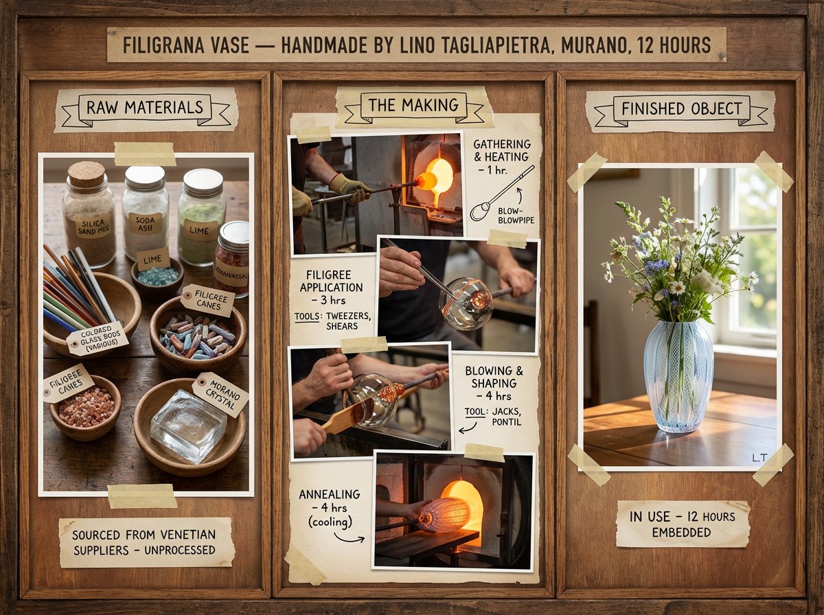 Artisan Craft Process Board for Handmade Objects - 1