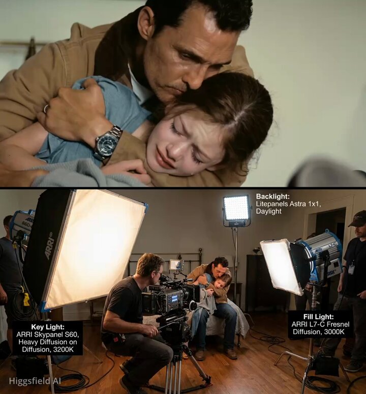 Behind-the-scenes filming setup visualization - 1