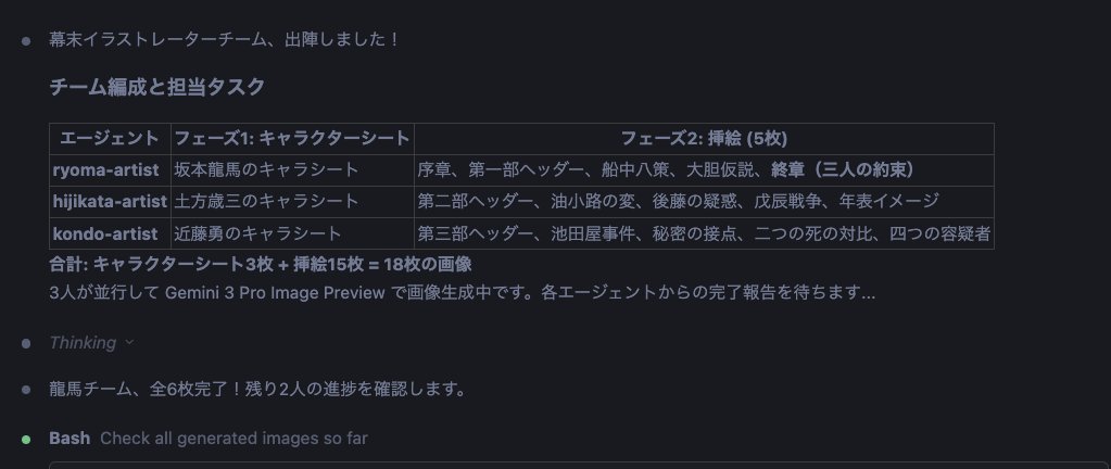 Character Sheet and Illustration Generation for Bakumatsu Agents - 1