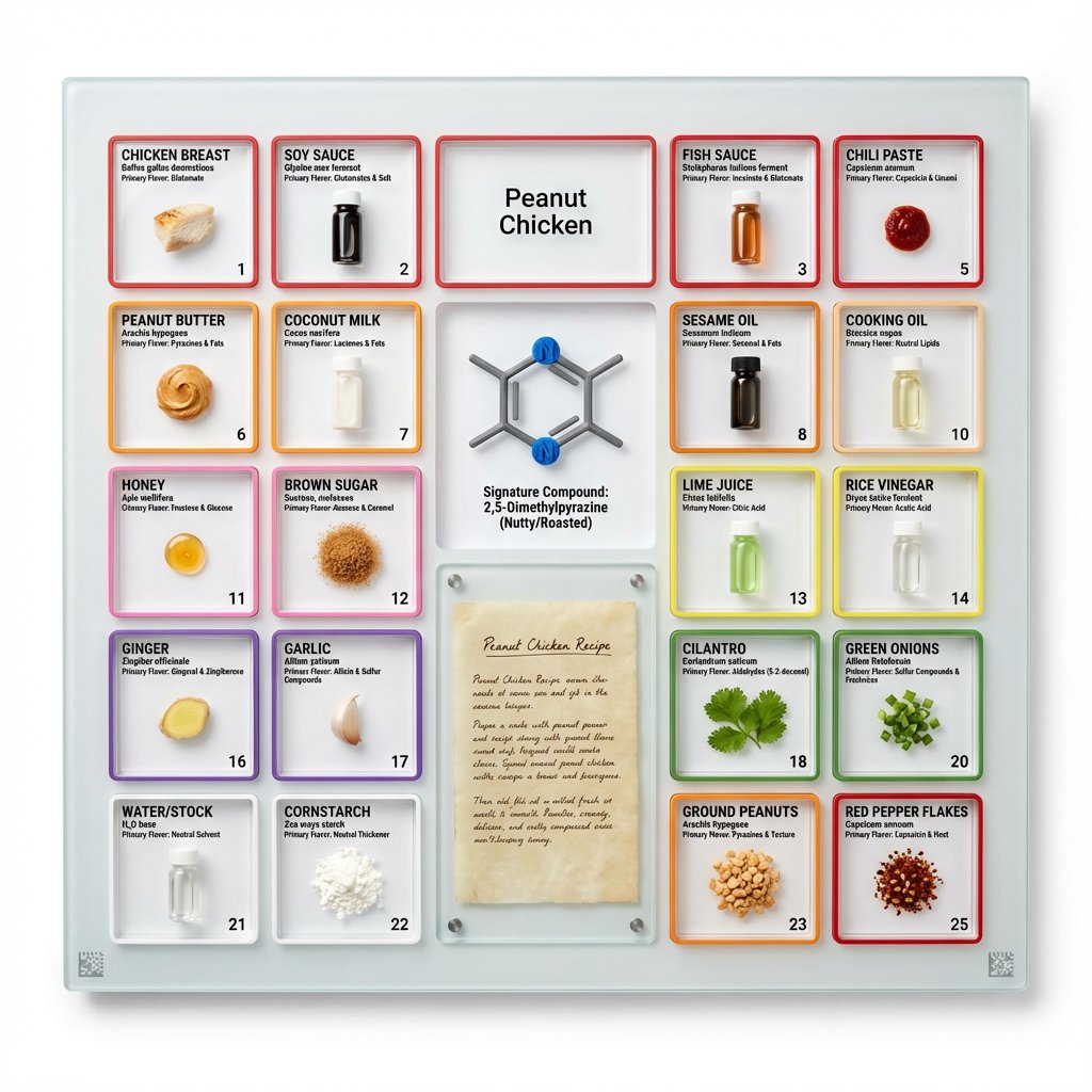 Culinary Periodic Table Display Board Generator - 1