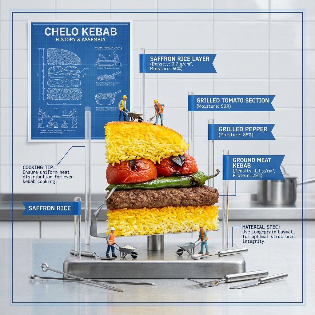Exploded Food Diagram Technical Photography Prompt - 1