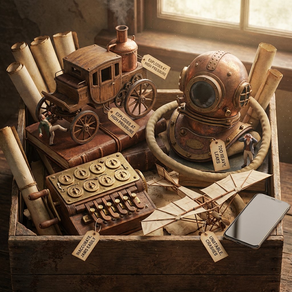 Historical Archivist Prompt for Flawed Inventions - 1