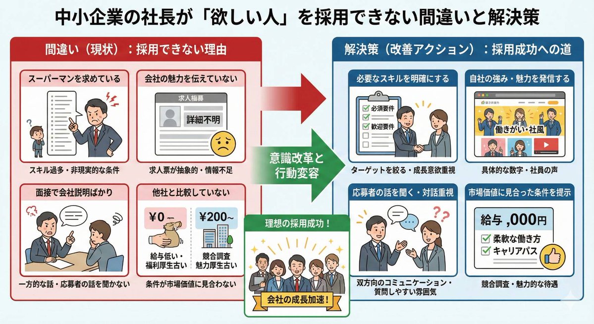Infographic about a CEO struggling with hiring - 1