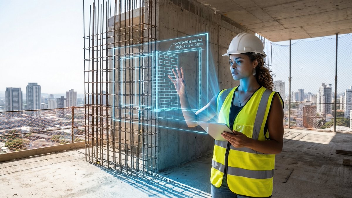 JSON prompt for construction site AR blueprint overlay - 1
