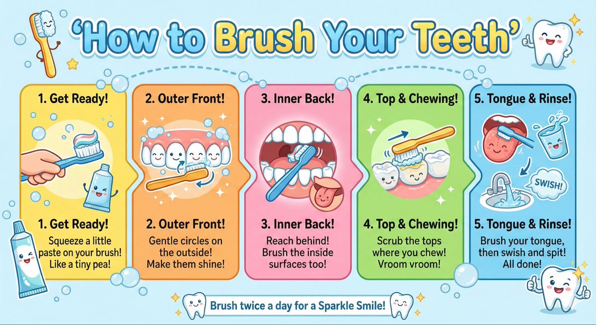 Kid-Friendly Routine Poster Prompt - 1