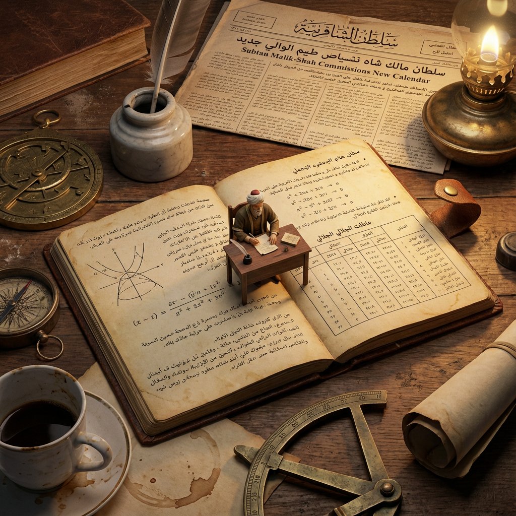 Macro Diorama of a Historical Scientist's Workspace - 1
