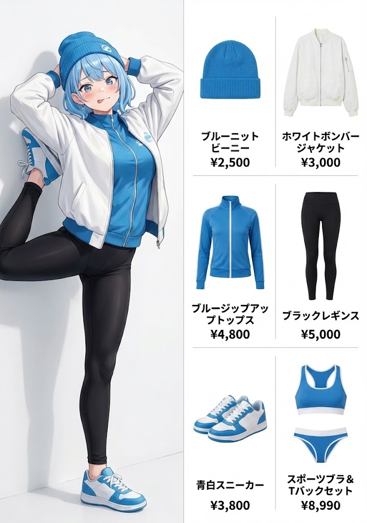 OOTD (Outfit of the Day) Fashion Diagram Prompt - 1