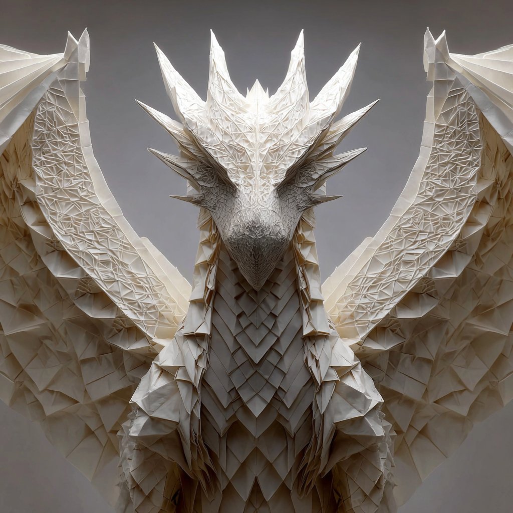 Origami-style step-by-step folding instructions - 1