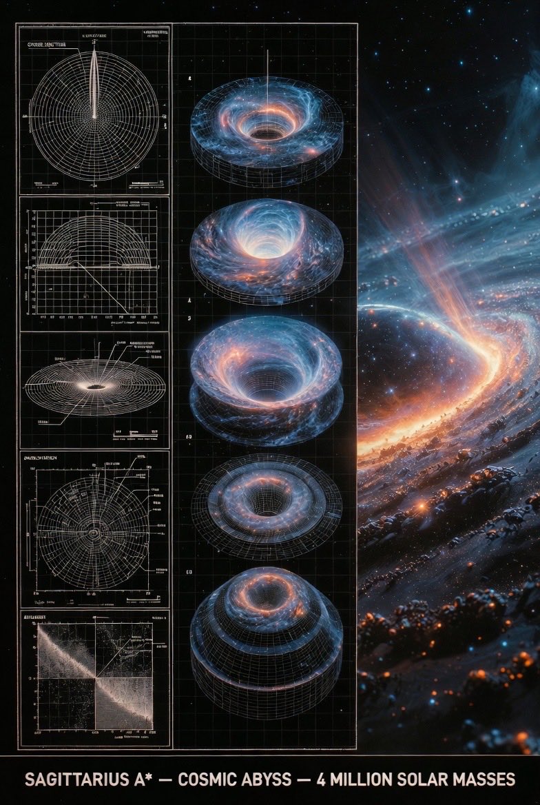 Supermassive Black Hole Museum Presentation Board - 1