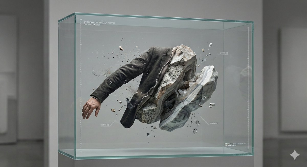 Surreal Abstract Concept Contained in a Display Case - 1