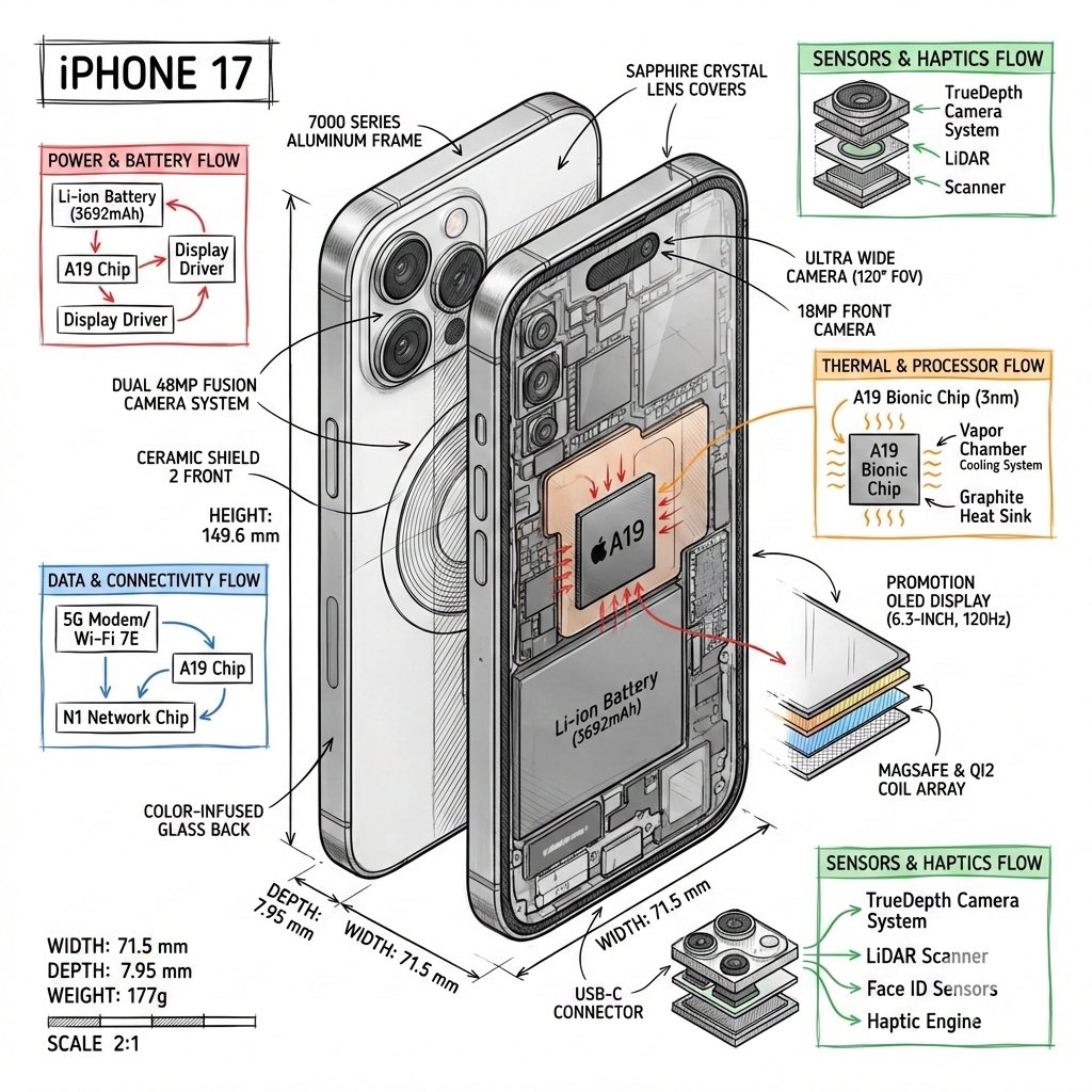 Technical Infographic Template for Objects - 1