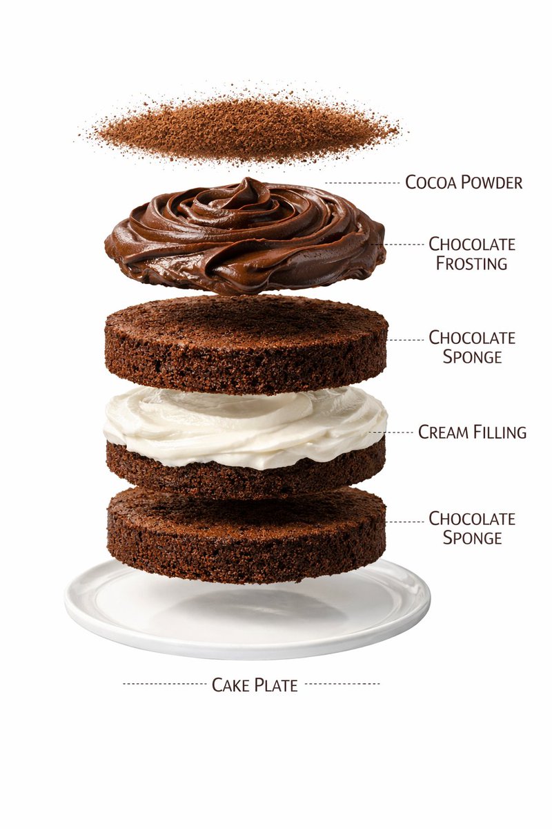 Ultra-Realistic Chocolate Cake Food Photography with Motion Prompt - 1