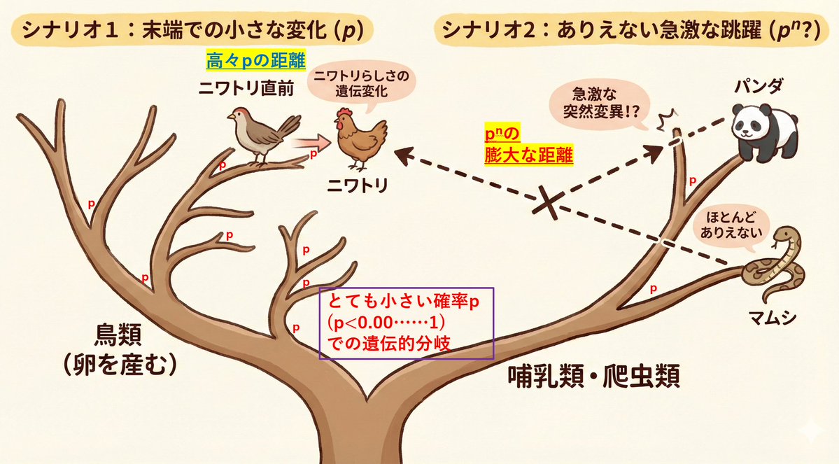 Visualize conceptual difficulty: from chicken to chicken vs. panda to chicken - 1