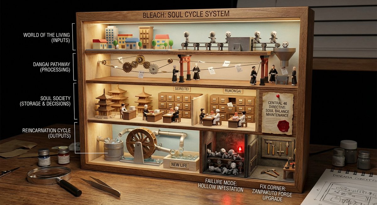 World-in-a-Box Cutaway Diorama Prompt - 1