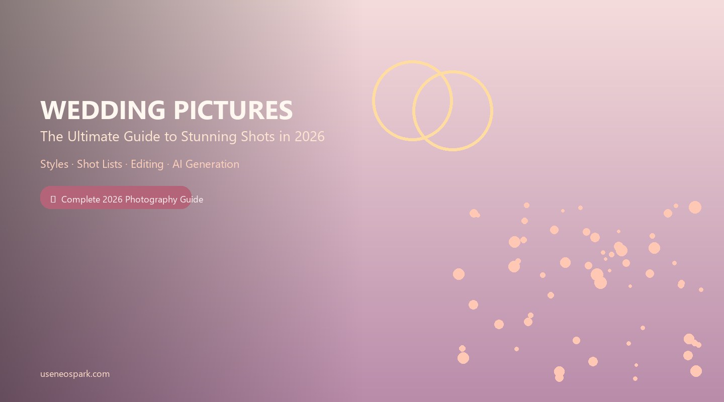 Wedding Pictures - Complete Guide to Beautiful Wedding Photography and AI Alternatives